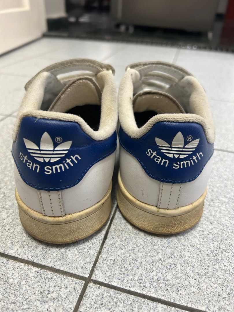 Adidas Stan Smith Velcro White Women s Fashion Footwear