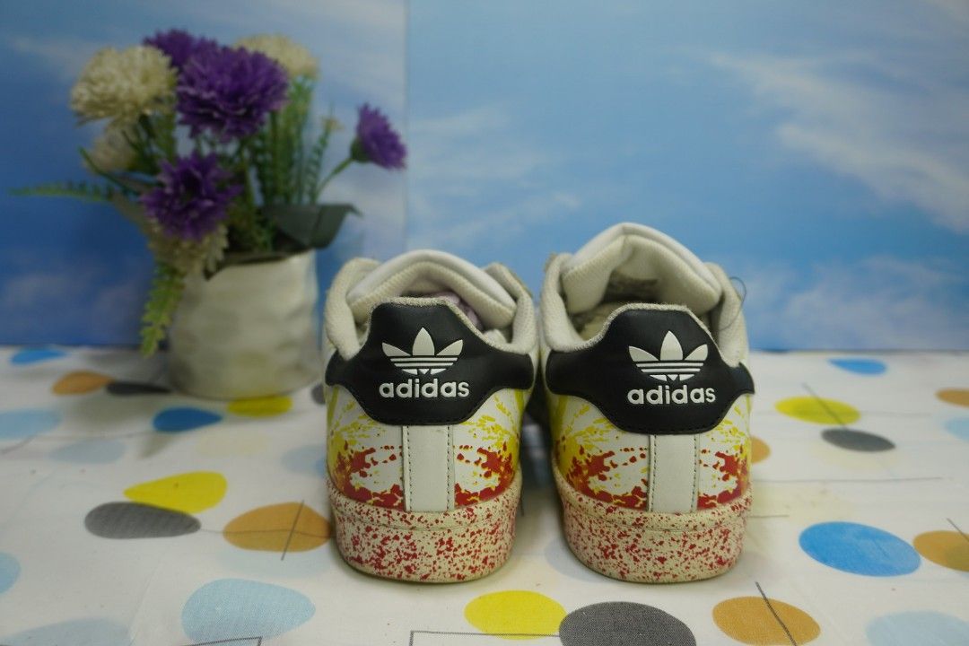 Adidas superstar rainbow 38 top