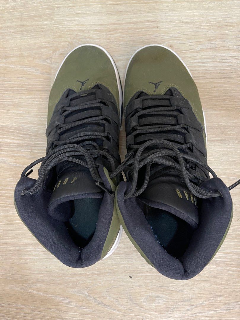 Jordan max aura olive canvas shop