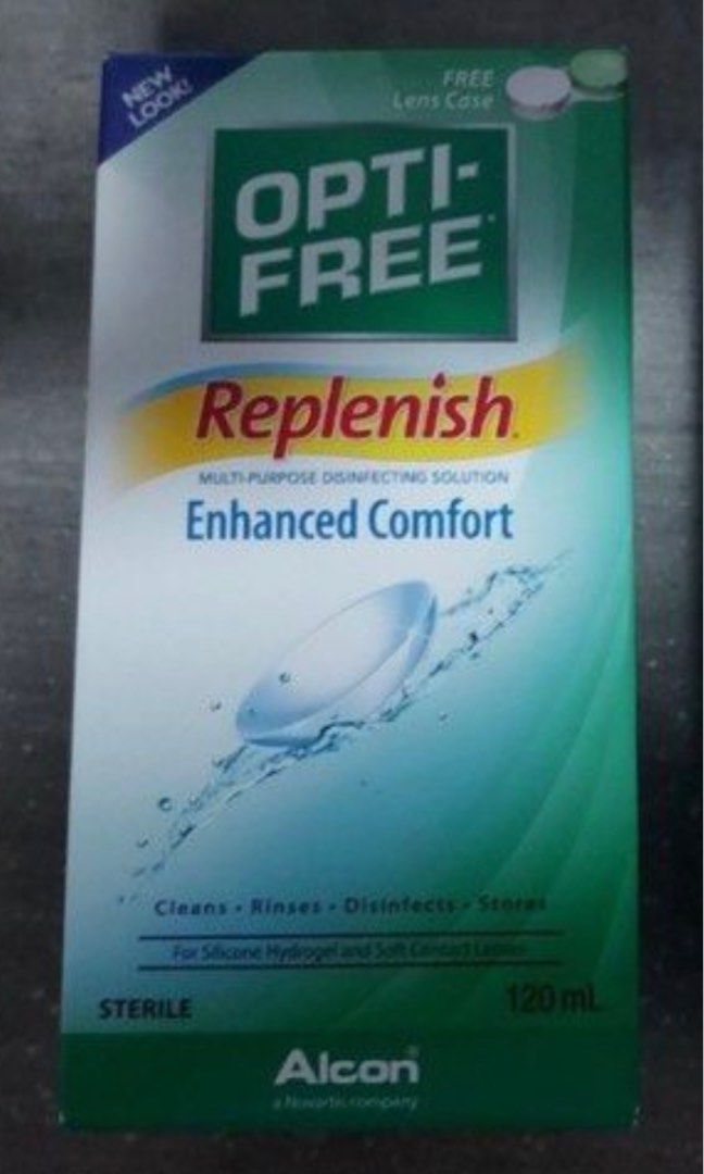 alcon opti free contact lens solution multi purpose solution Beauty