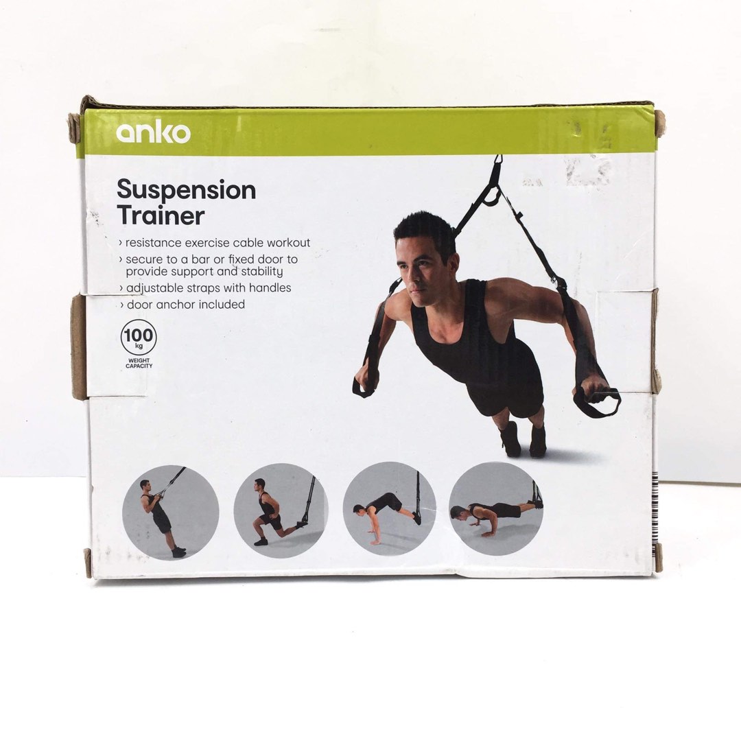 ANKO Suspension Trainer for Indoor Gym Fitness Personal Equipment