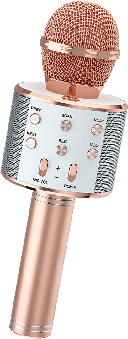 Ankuka Karaoke Wireless Microphone Bluetooth 3 in 1 Multi