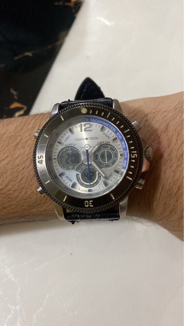 Men s Watch Army Tech Watch Men s Fashion Watches Accessories