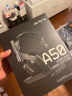 Astro A50 gen 4 wireless+ base station with Mod Kit, Audio