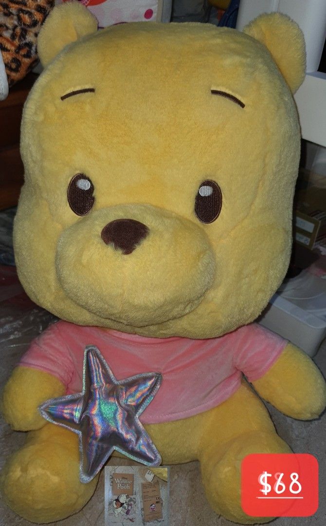 Simba Stuffed Wish Star 23 Cm Teddy Yellow