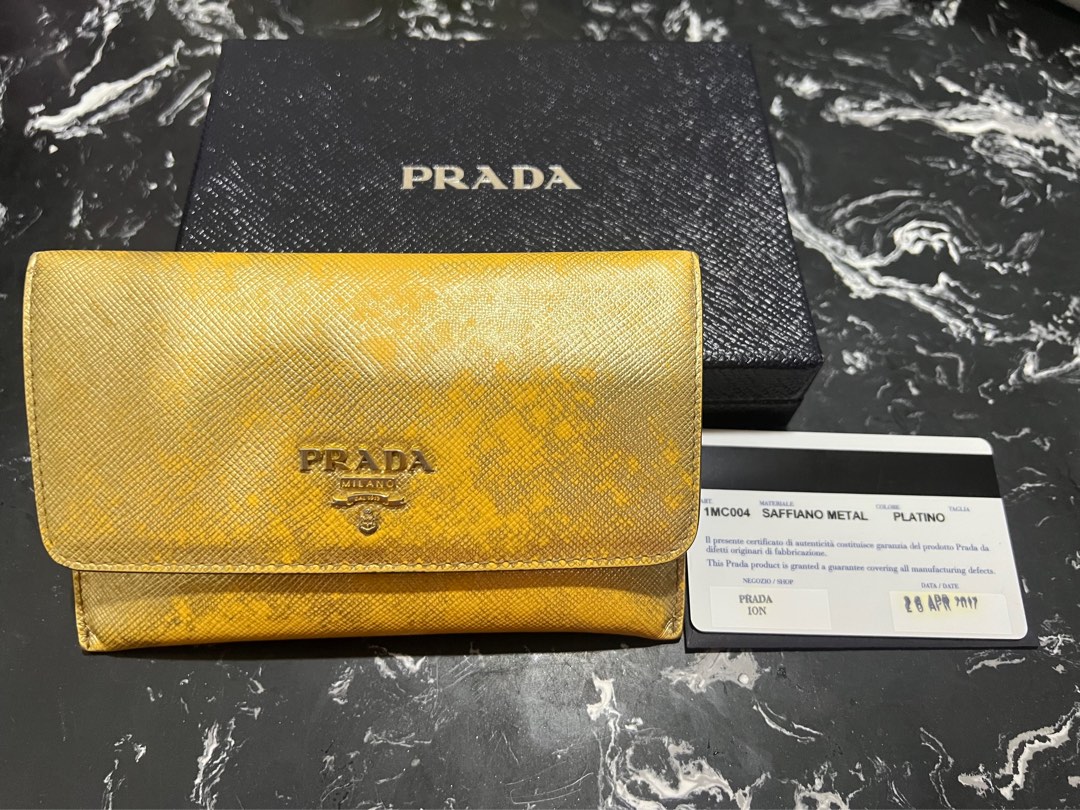 Authentic prada wallet, Women's Fashion, Bags & Wallets, Purses