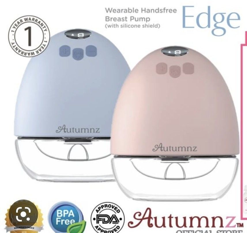 EDGE Wearable Handsfree Breast Pump (With Silicone  - Autumnz