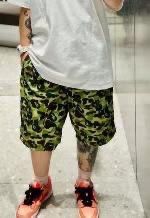 Bape abc top beach shorts