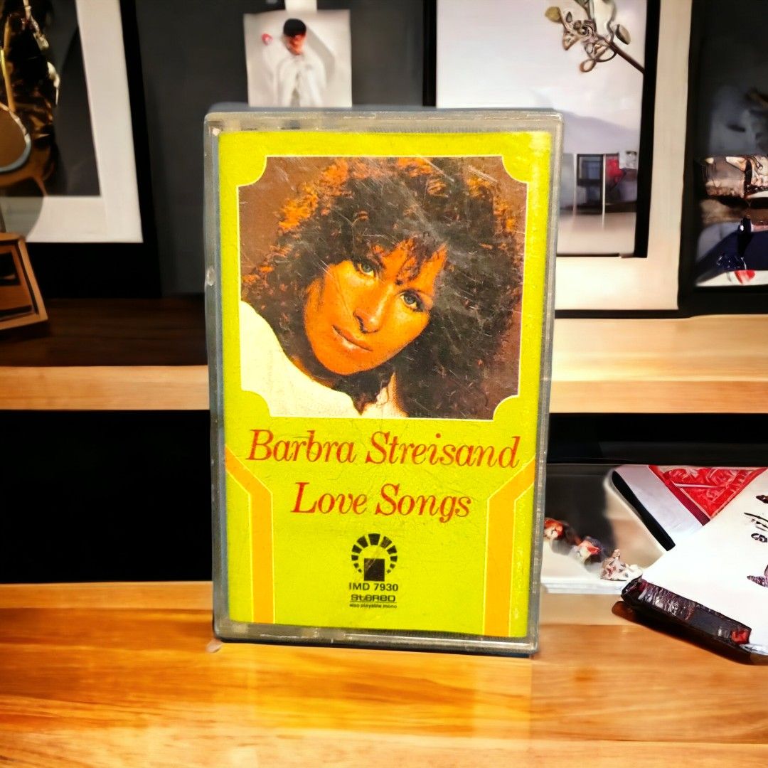 Barbra Streisand Cassette Tape Love Songs On Carousell