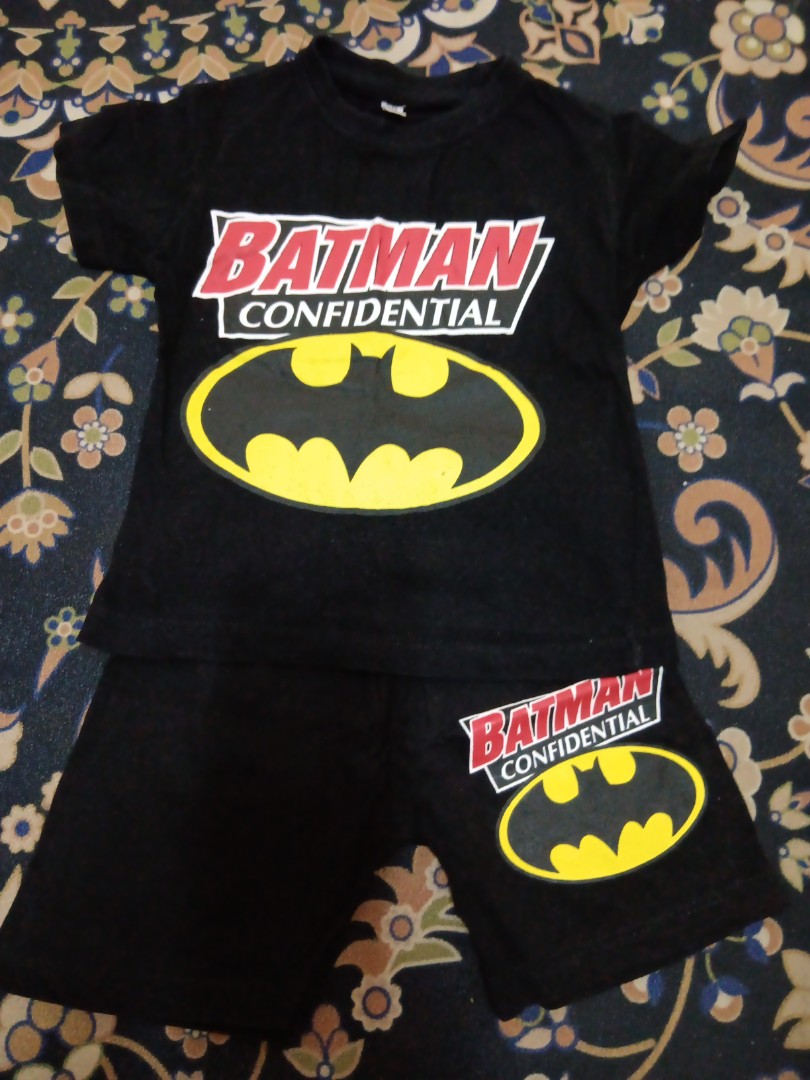 Batman Baby Boy Outfit, Babies & Kids, Babies & Kids Fashion on Carousell
