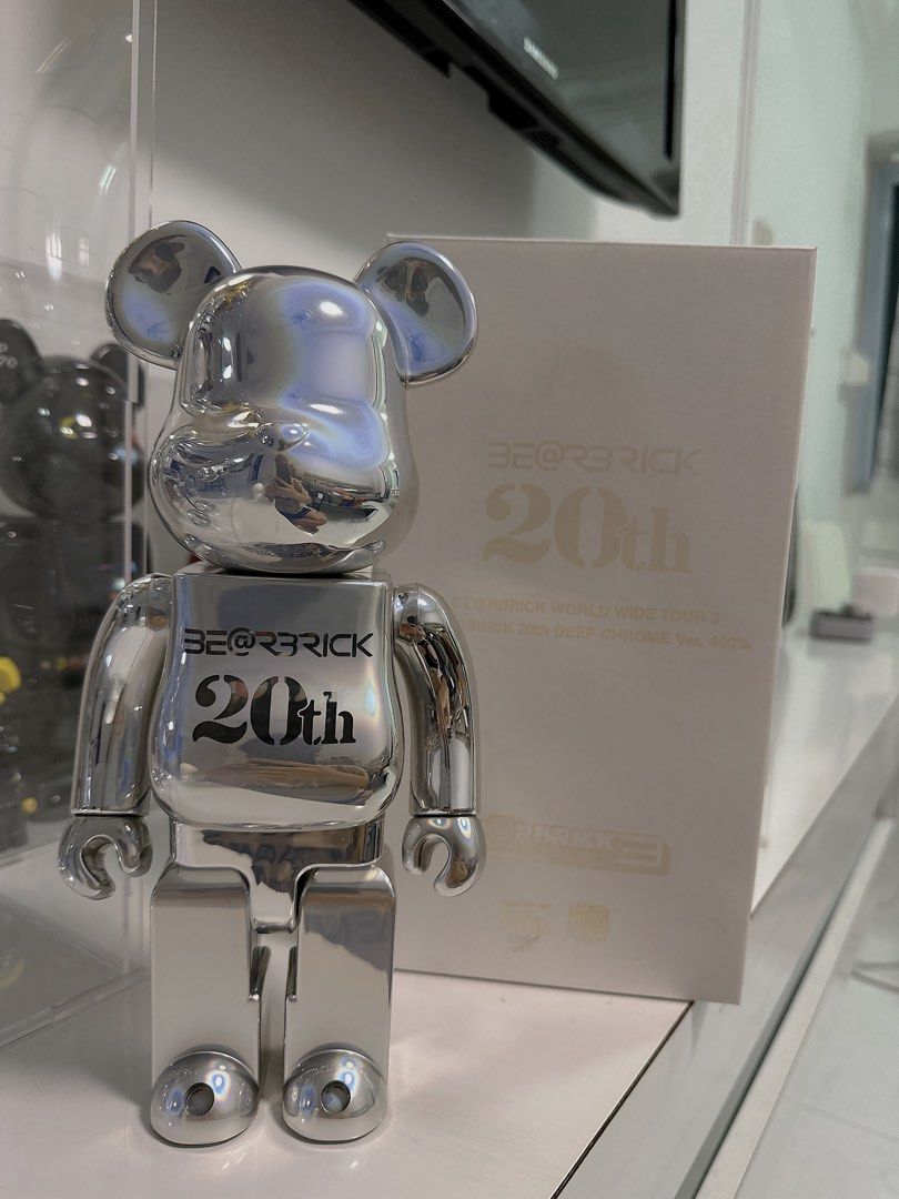 BE@RBRICK 20th AnniversaryDEEPCHROME400%ベアブリック - フィギュア