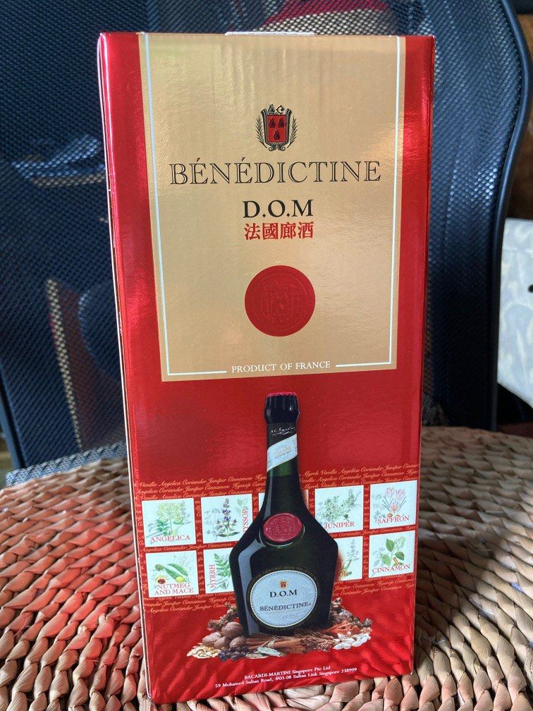 Benedictine DOM 750 ml, Food & Drinks, Alcoholic Beverages on Carousell