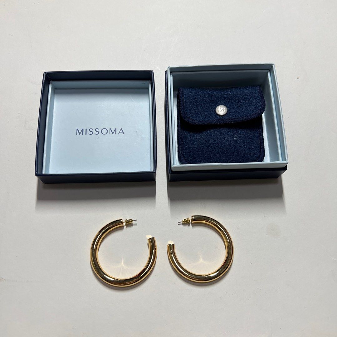Chubby shop hoop earrings