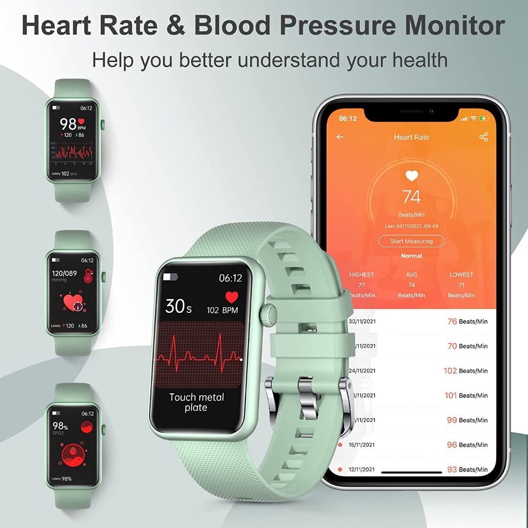Bingofit fitness tracker online with blood pressure monitor