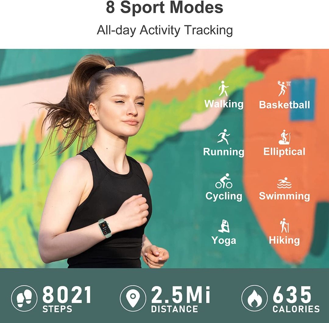 Bingofit fitness tracker sales with blood pressure monitor