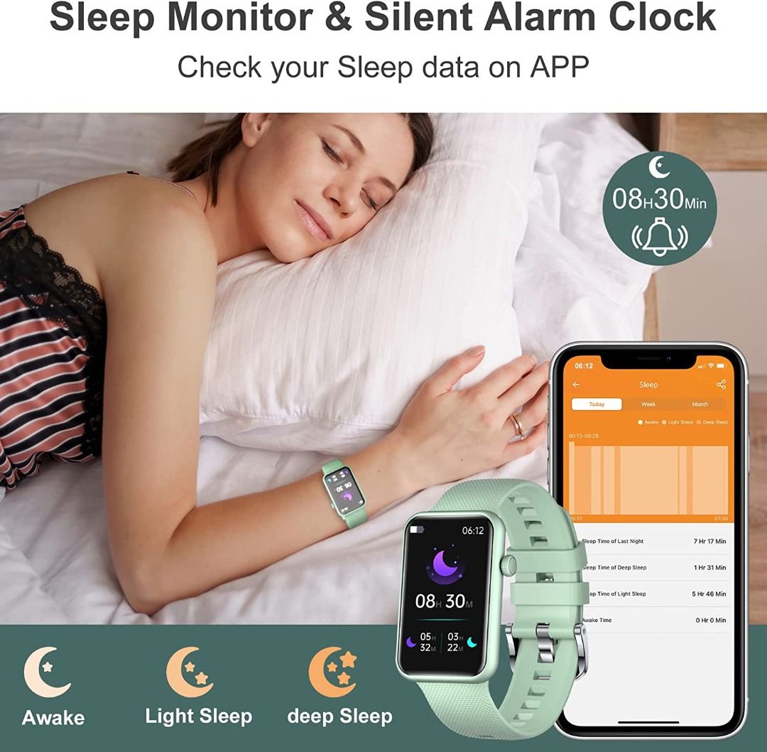 Bingofit fitness top tracker smart watch