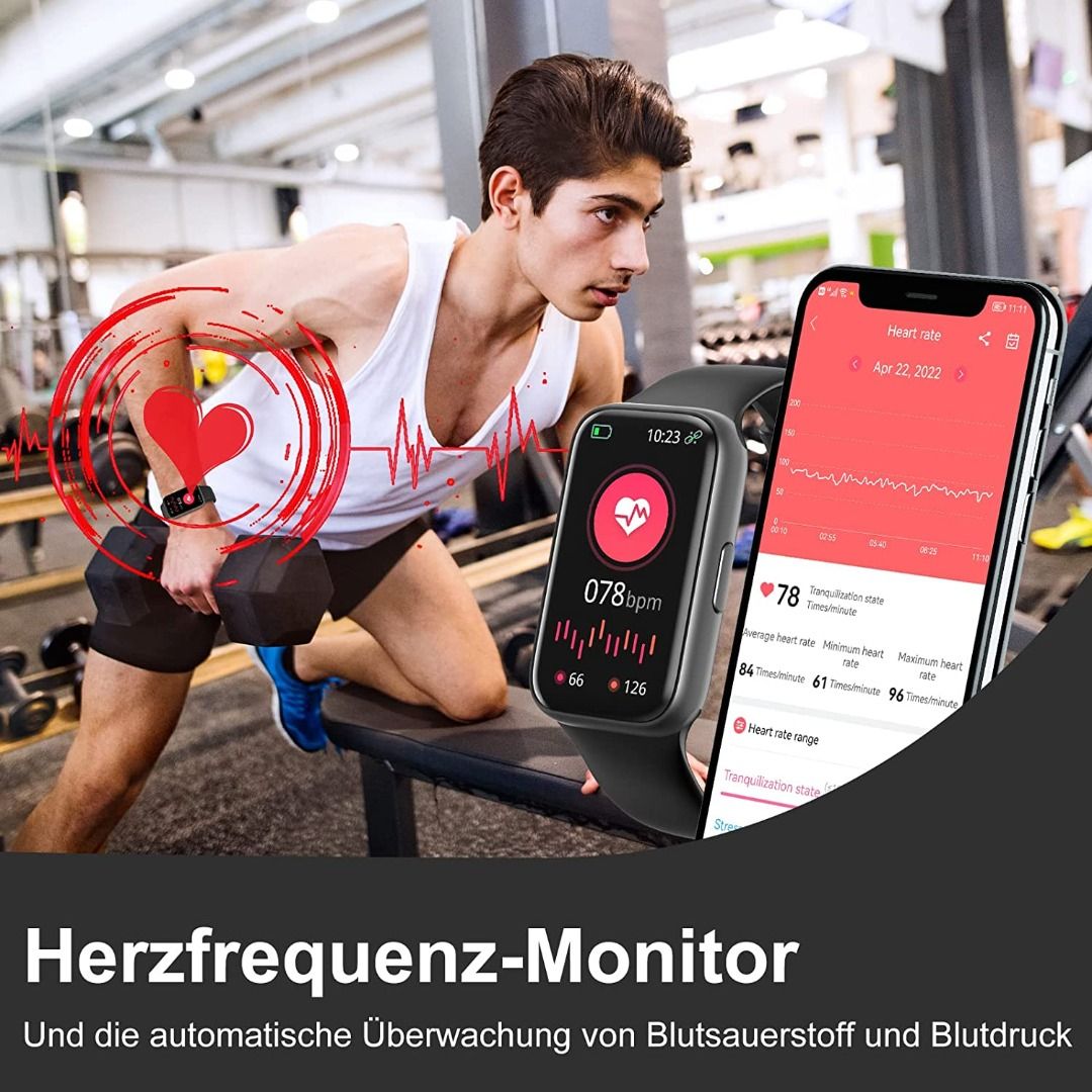 Bingofit fitness tracker with blood pressure monitor clearance