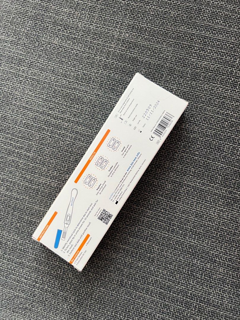 Biotest ovulation test kit, Babies & Kids, Maternity Care on Carousell