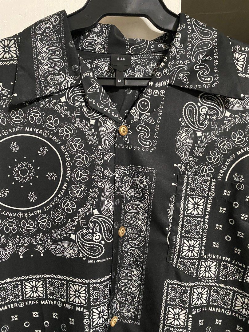 Black Bandana Polo on Carousell