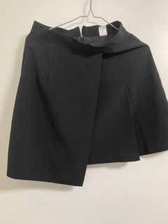 black short shirt 黑色a字半身裙短裙64229976592385110