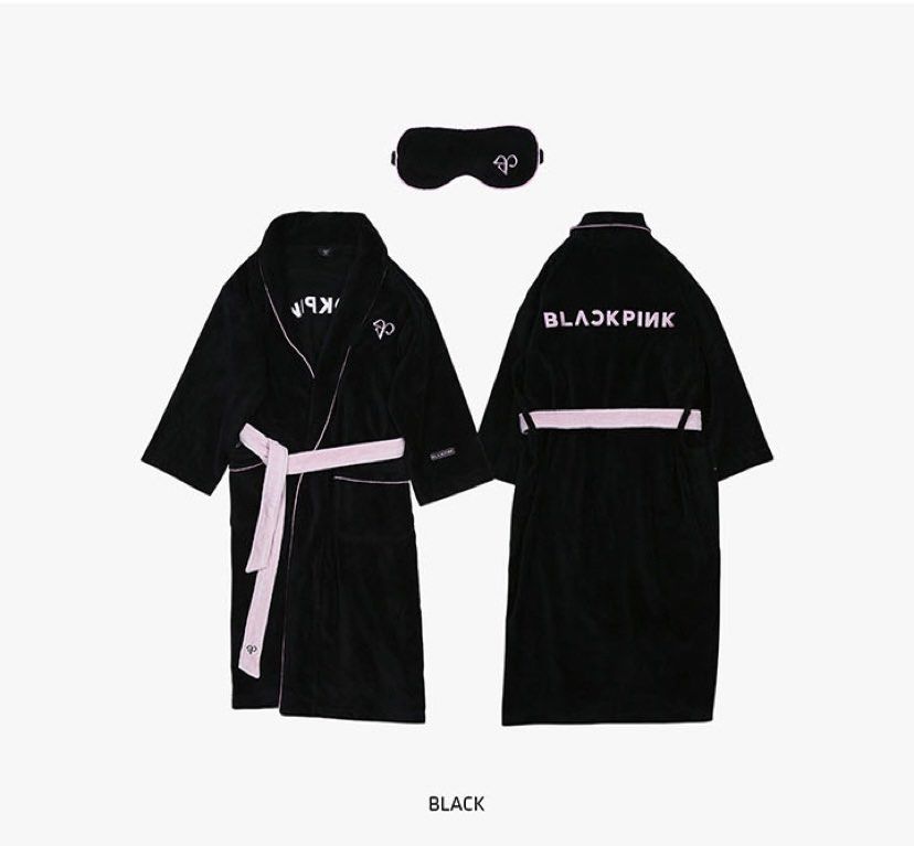 Blackpink sleeping mask and robe, Hobbies & Toys, Memorabilia