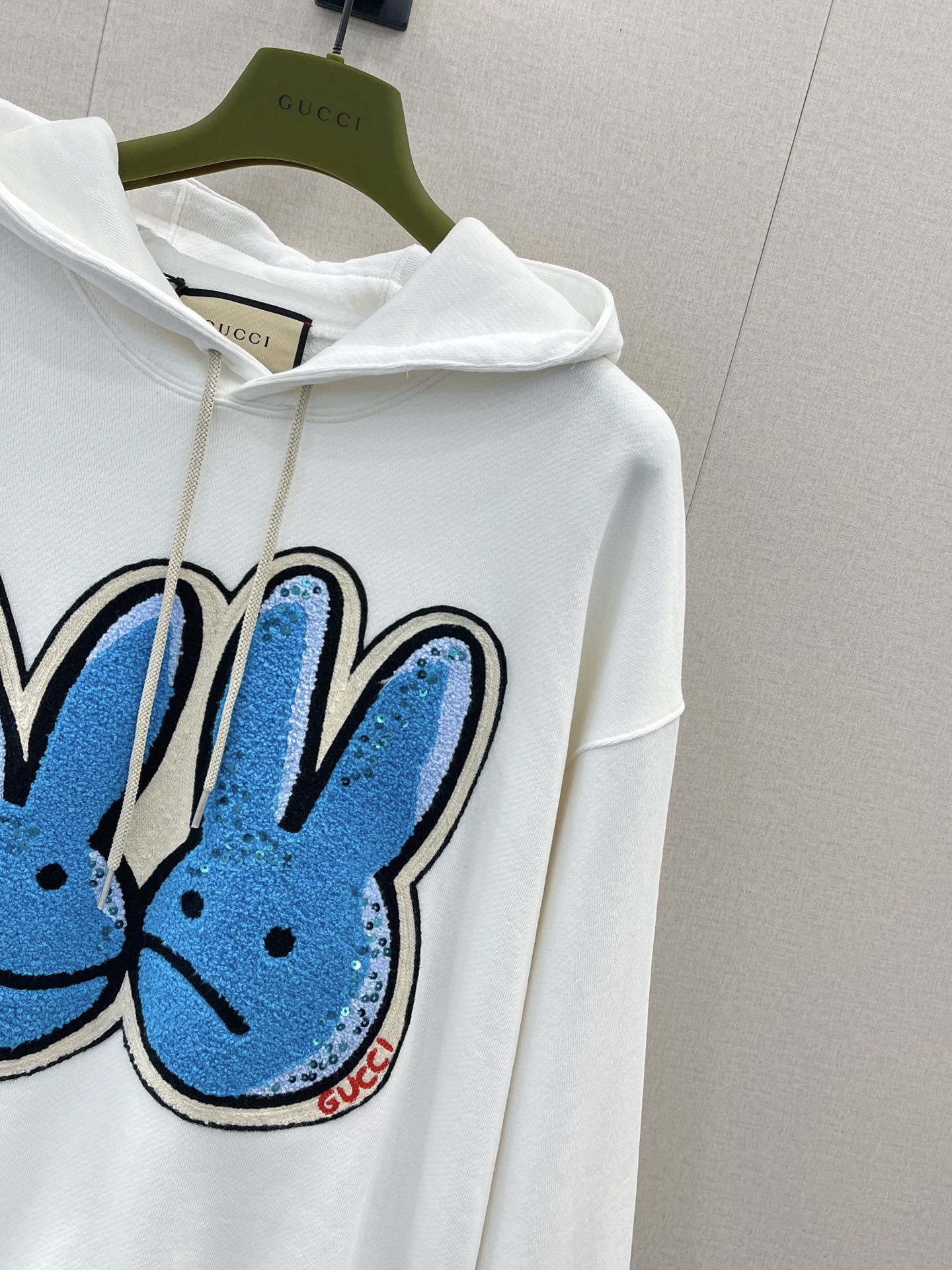Gucci online bunny hoodie