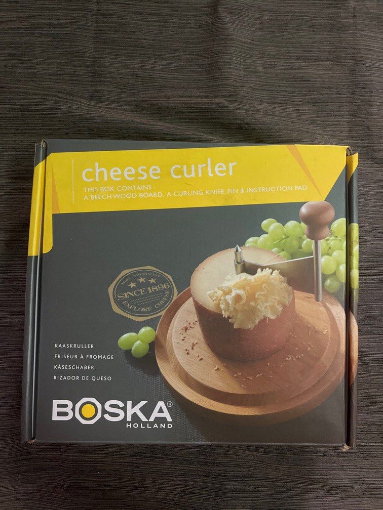 Boska Cheese Curler. Board & Curling Knife