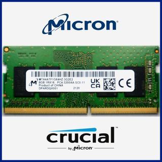 Brand new Micron (Crucial) 8GB DDR4 3200MHz SODIMM Laptop RAM