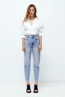 BRAND NEW NEVER WORN JUST WASHED Zara Mom Jeans