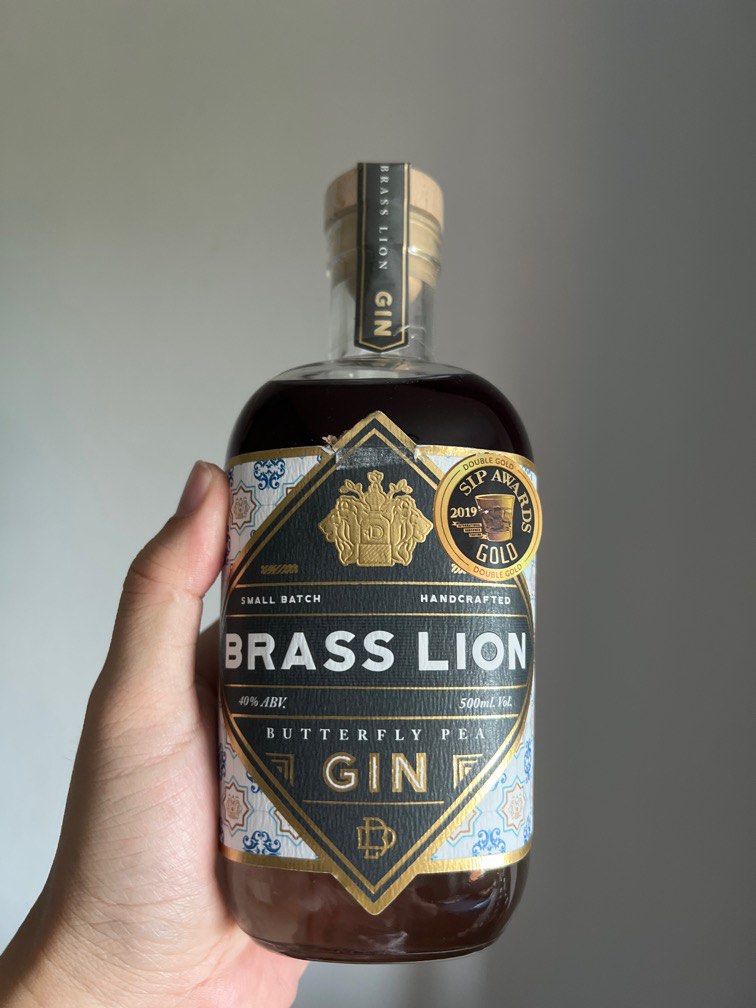 Brass Lion Gin, Food & Drinks, Alcoholic Beverages on Carousell