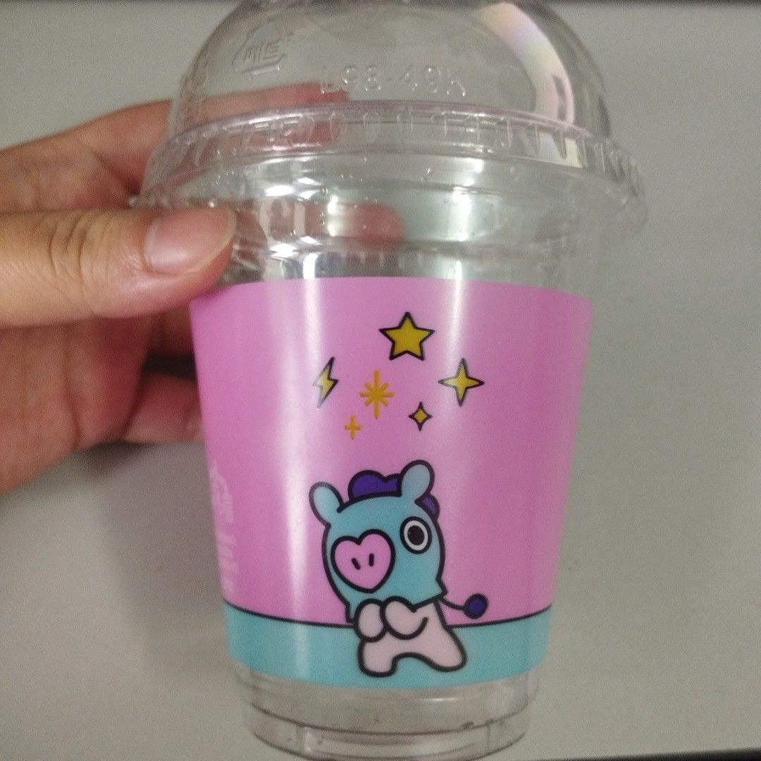 Bt21 McDonald's mang cup BTS limited edition, Hobbies & Toys