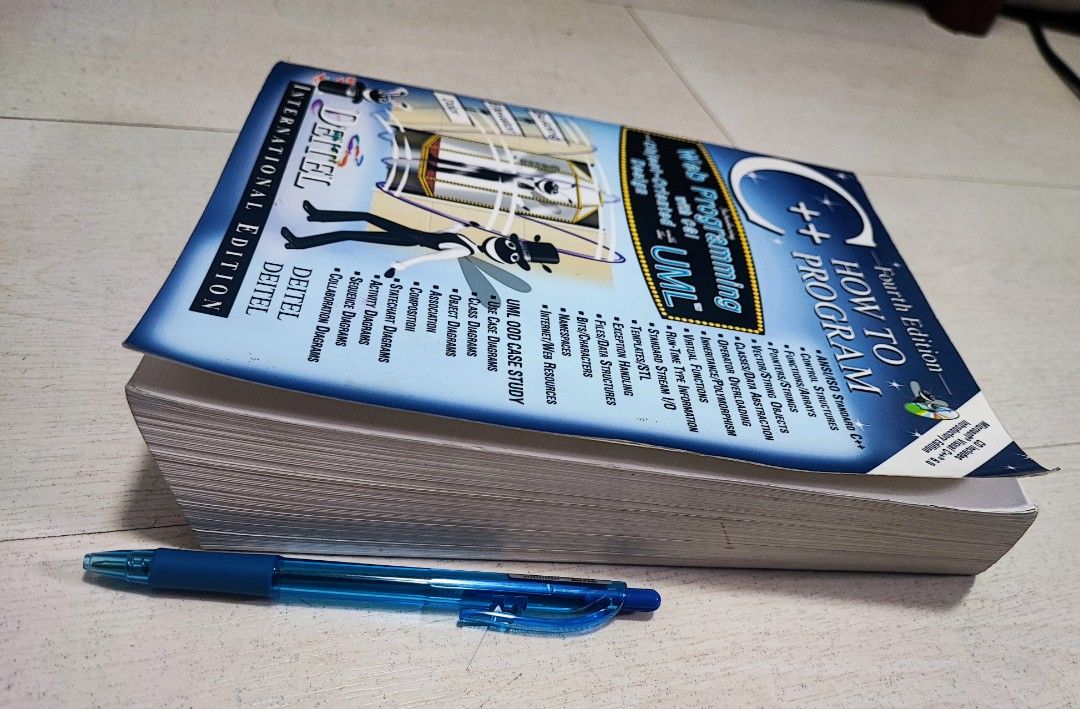 C++ Programming Book, Hobbies & Toys, Books & Magazines, Textbooks on ...