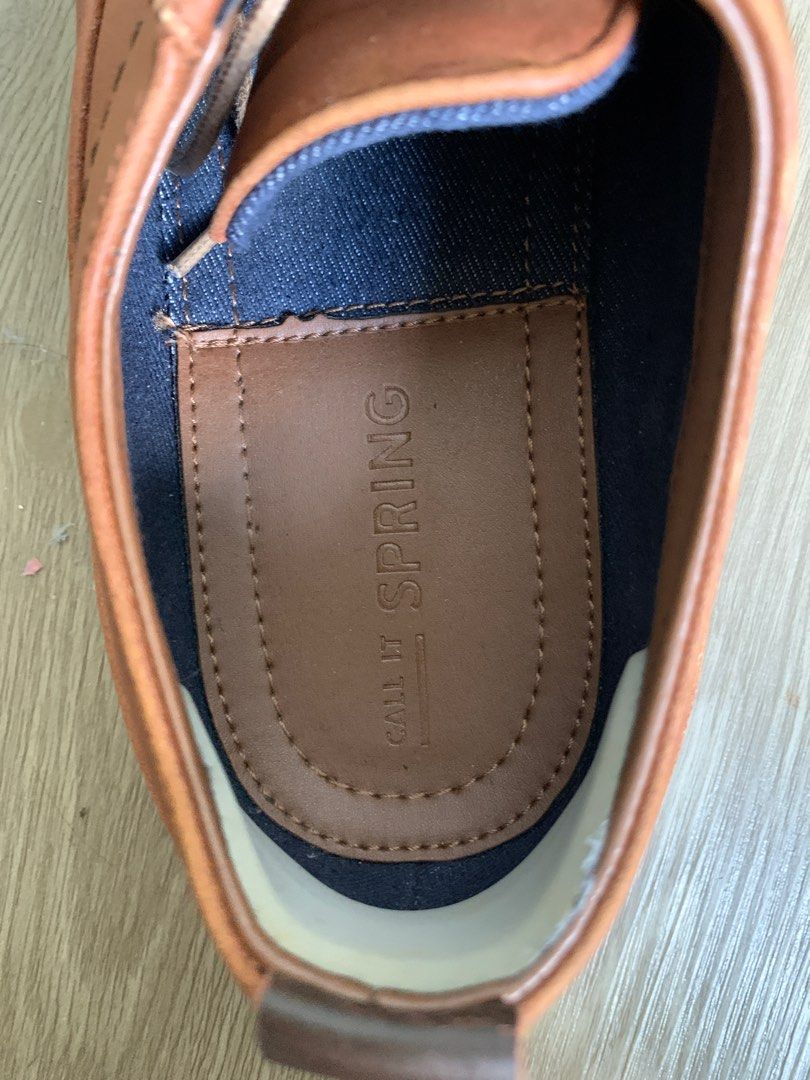 Call it spring brown dress shoes size 9 (Category: Dress Shoes) located in Manila. Submitted by qzapaa (Listing ID 1230561097, Image 2). Description: Decluttering.