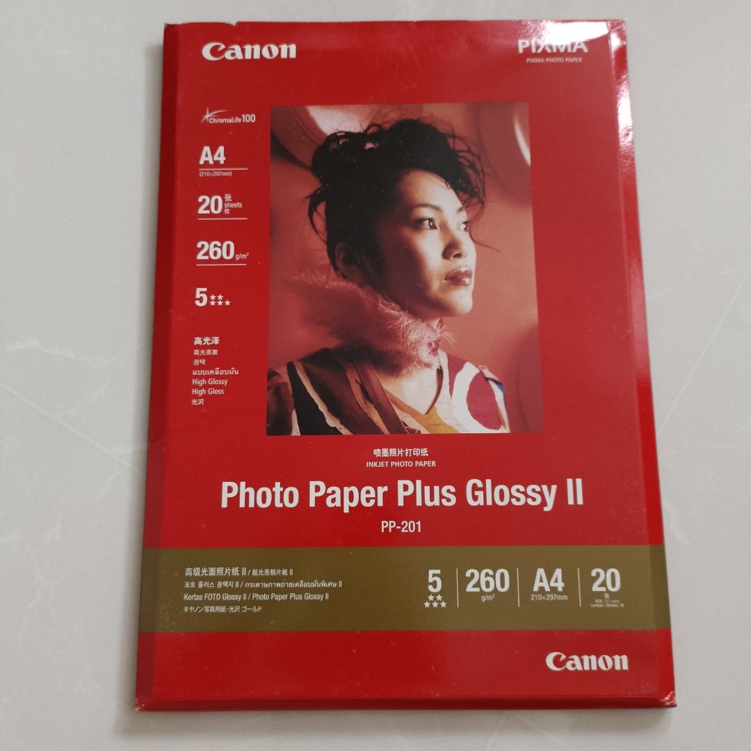 A4 Canon Inkjet Photo Paper (For PIXMA), Photography, Photography ...
