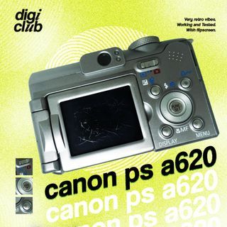 canon powershot a620 [flipscreen digicams]