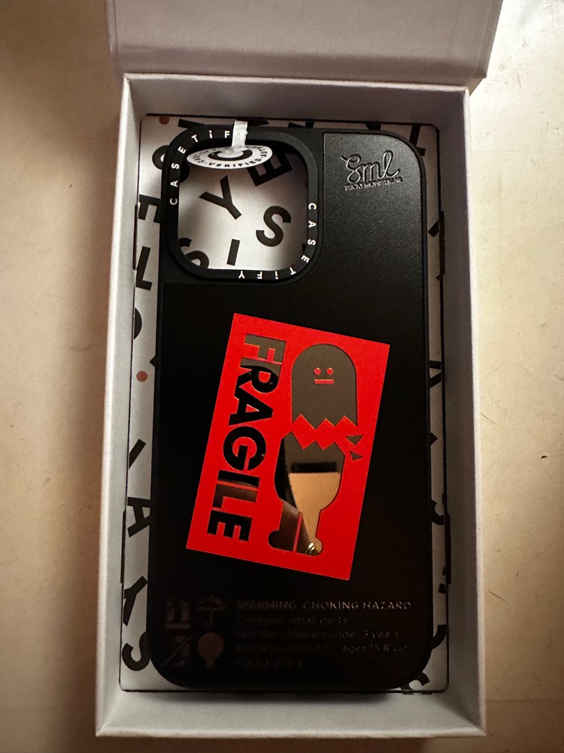 Casetify SML Fragile Case Iphone 14 pro max, 電子遊戲, 遊戲機配件, 保護殼及保護套