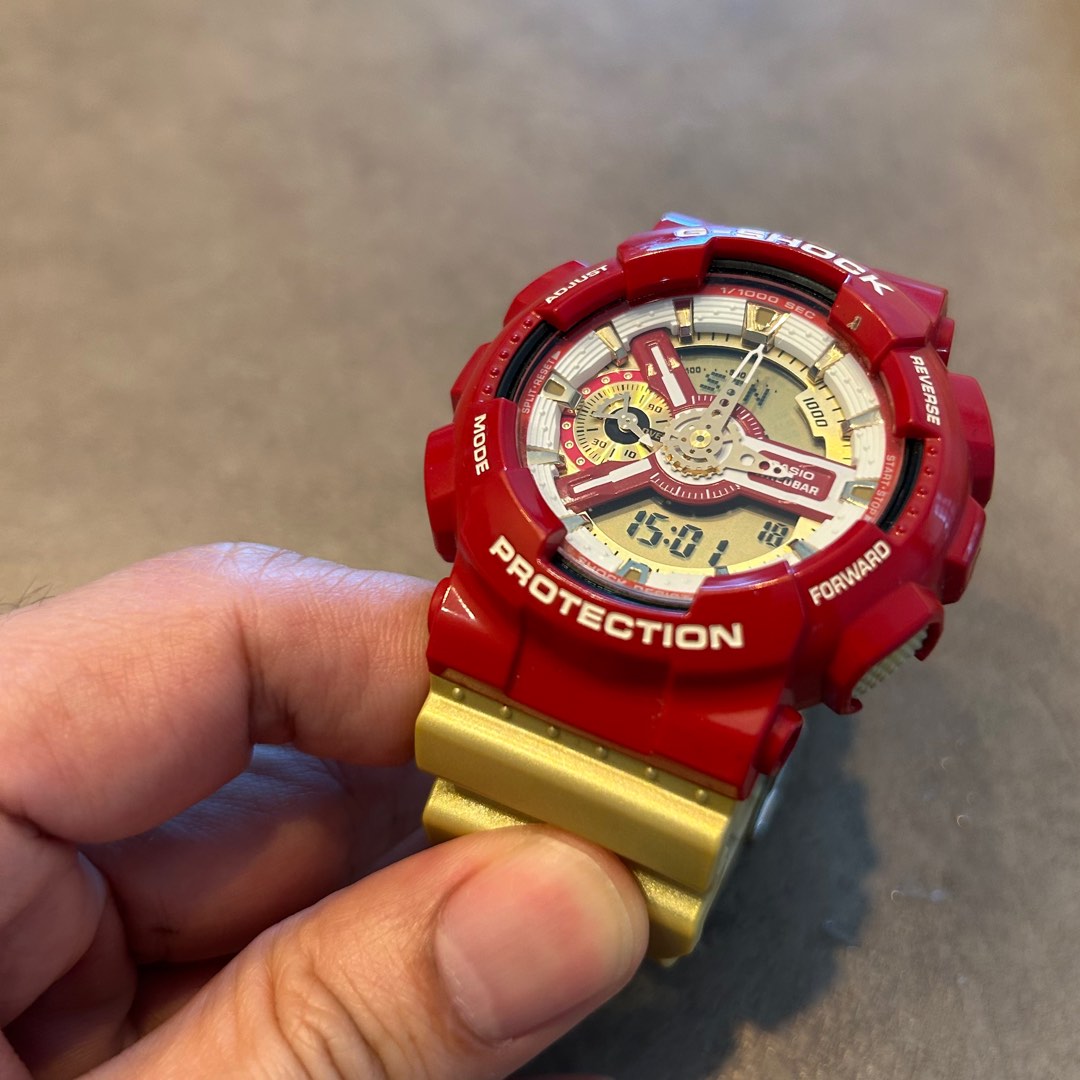 Casio G Shock GA 110CS Ironman Colourway