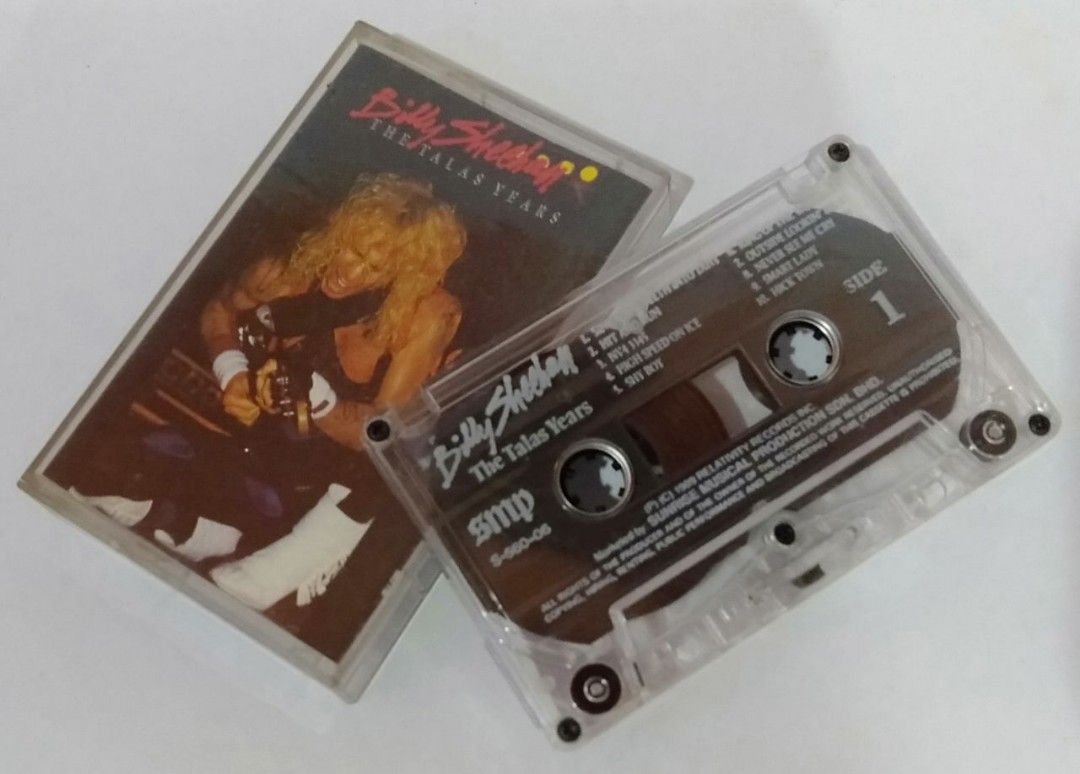 [CASSETTE] BILLY SHEEHAN THE TALAS YEARS, Hobbies & Toys, Music