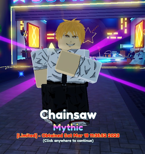 Chainsaw Hybrid - Anime Adventures
