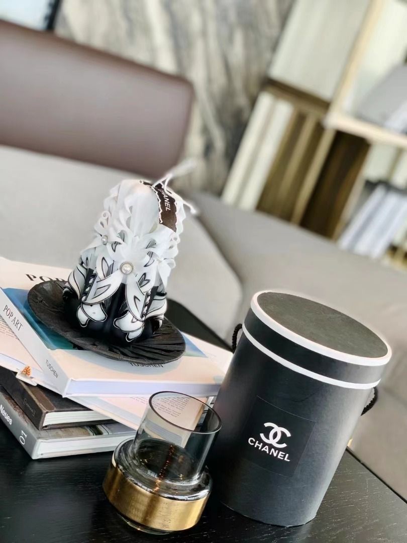 Chanel shop candle set
