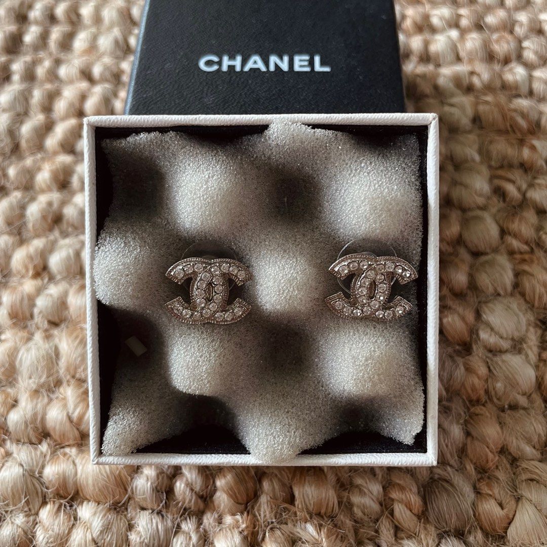 Chanel Double C Earrings