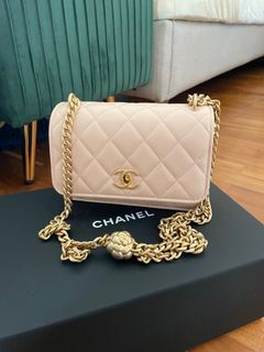 100+ affordable chanel beige flap For Sale, Bags & Wallets