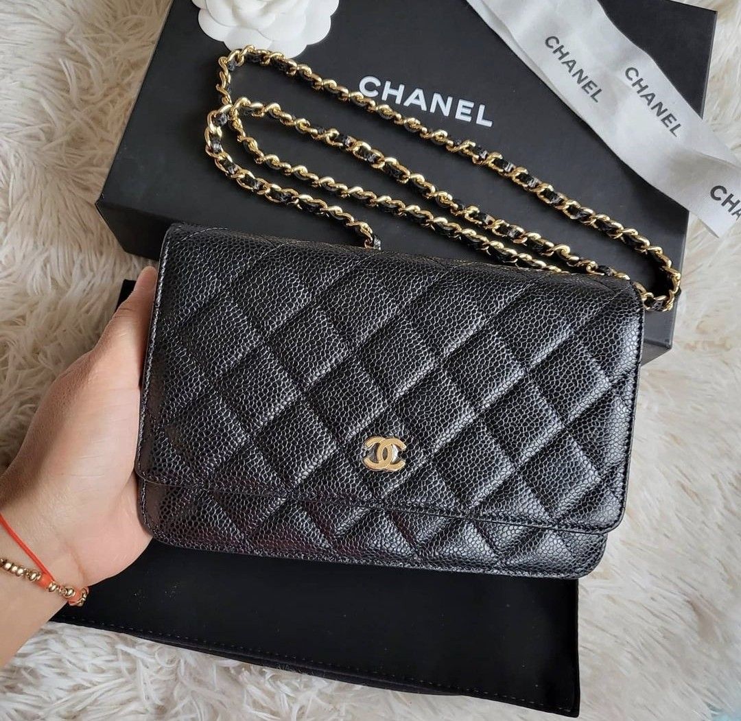 Chanel WOC Silver Hardware NEGOTIABLE, Luxury, Bags & Wallets on Carousell