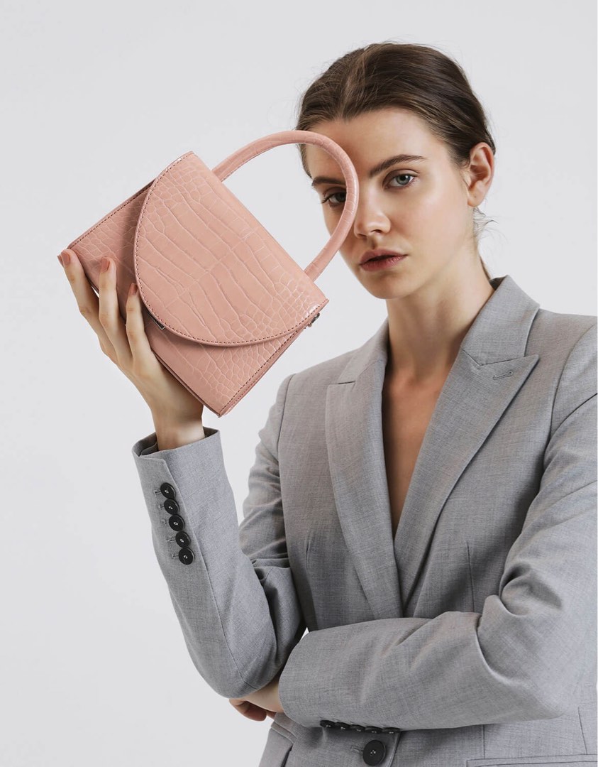 Charles & keith croc-effect top handle bag, Women's Fashion, Bags ...
