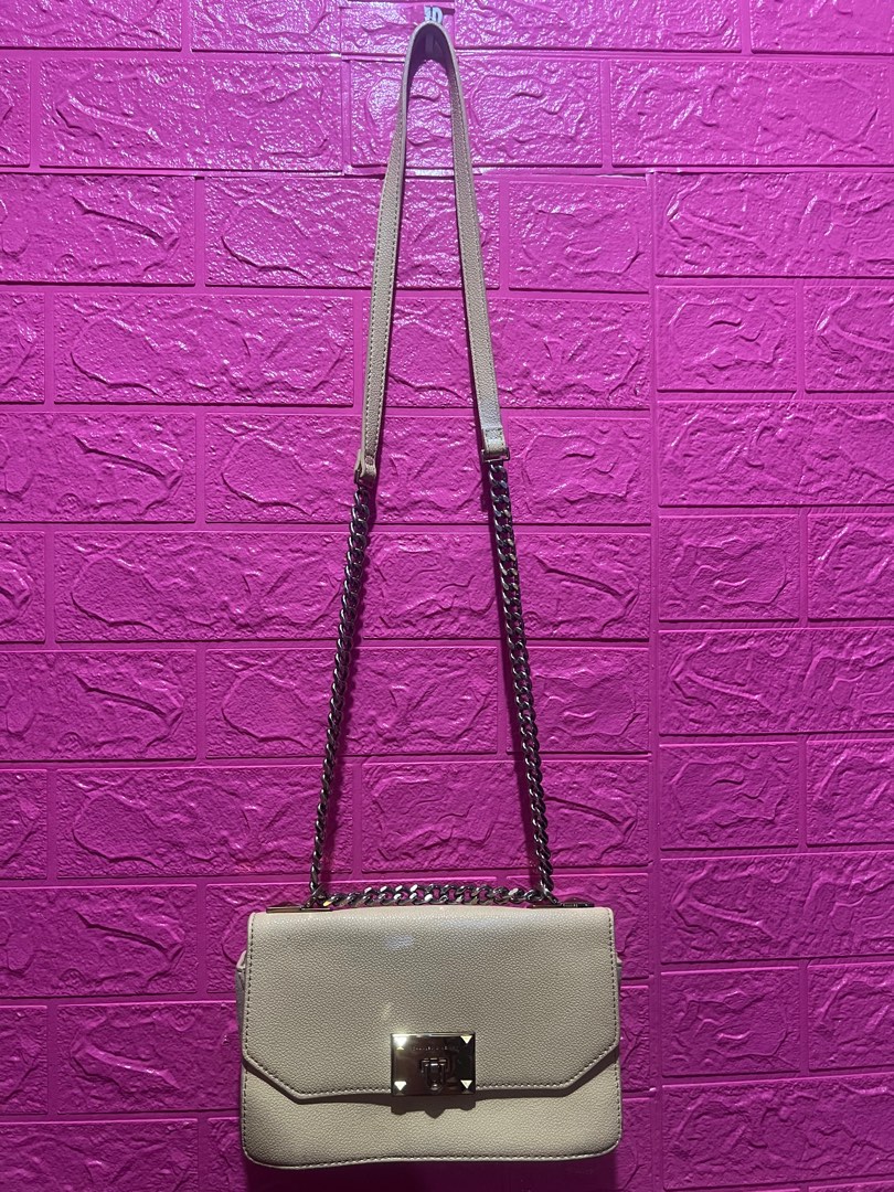 Charles & Keith Metallic Push Lock Crossbody Bag on Carousell