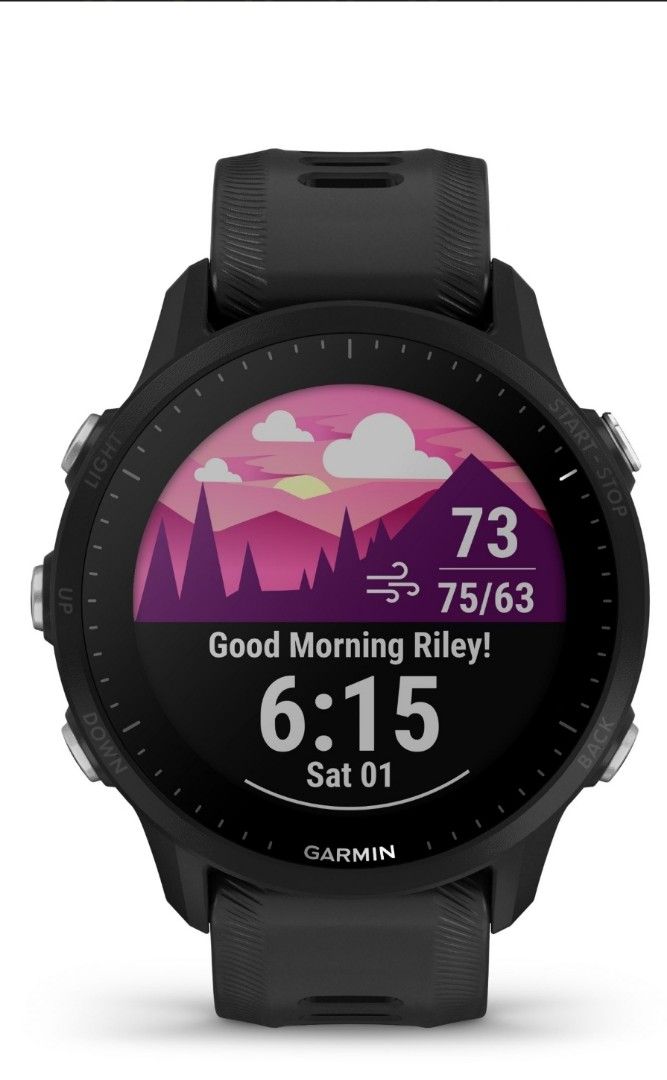 CHEAPEST BNIB Garmin Forerunner 955 Non Solar Black Mobile