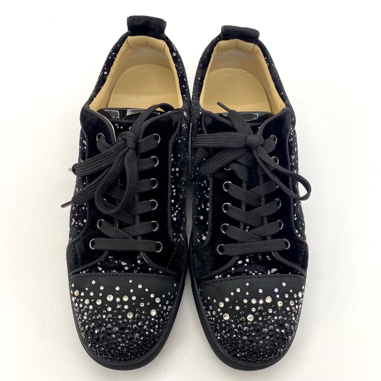 Glitter trainers Christian Louboutin Multicolour size 41.5 EU in Glitter -  13080574