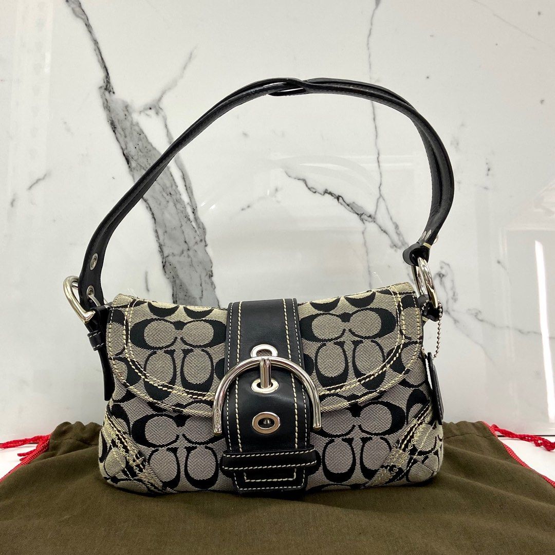 COACH 10602 CANVAS HANDBAG 237012026 :, Women's Fashion, Bags