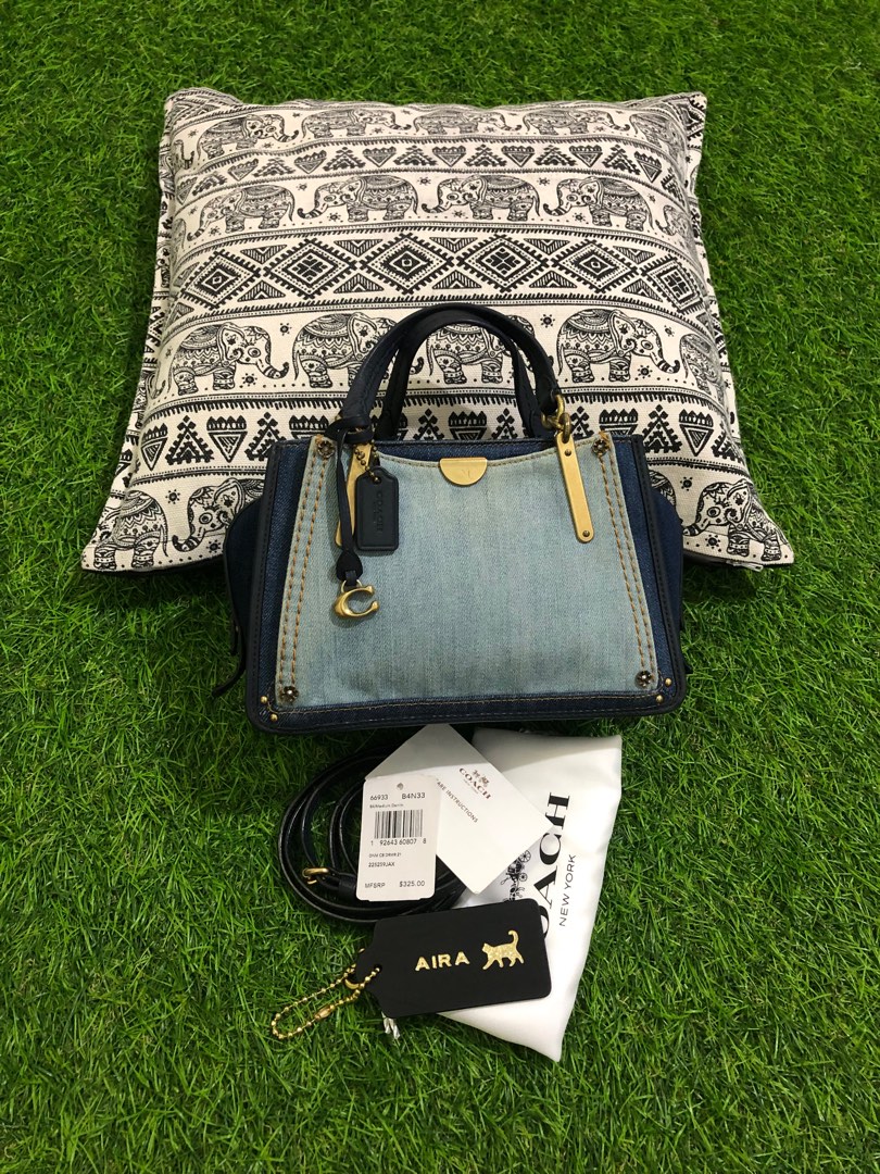 Coach dreamer 21 denim hot sale