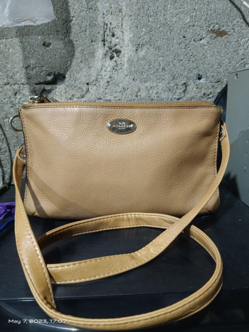 Coach lyla double gusset cross body bag Women s Fashion Bags